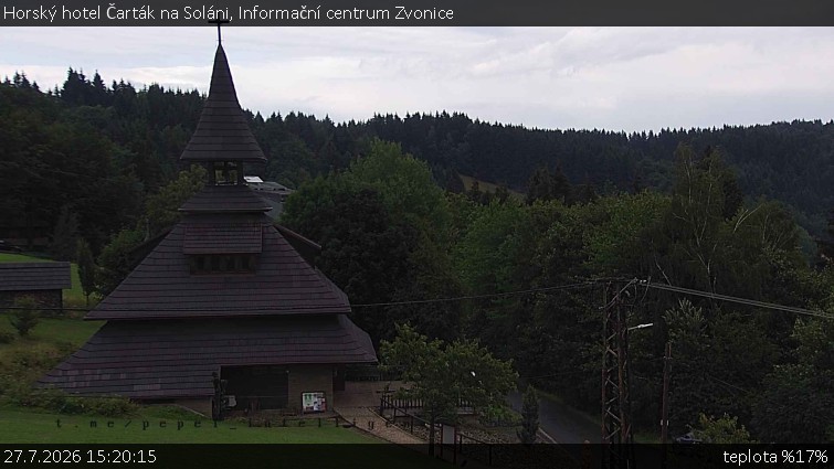 Horský hotel Čarták na Soláni - Informační centrum Zvonice - 27.7.2026 v 15:20