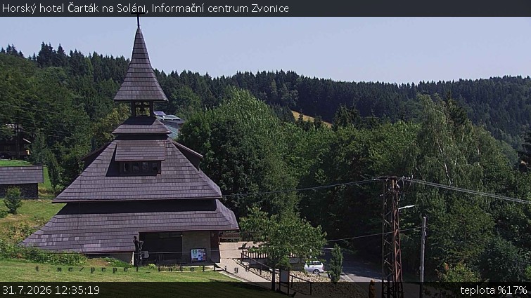 Horský hotel Čarták na Soláni - Informační centrum Zvonice - 31.7.2026 v 12:35