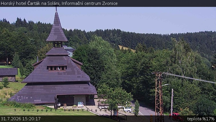 Horský hotel Čarták na Soláni - Informační centrum Zvonice - 31.7.2026 v 15:20