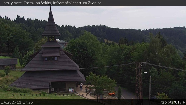 Horský hotel Čarták na Soláni - Informační centrum Zvonice - 1.8.2026 v 11:10