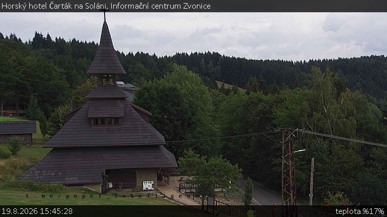 Horský hotel Čarták na Soláni - Informační centrum Zvonice - 19.8.2026 v 15:45