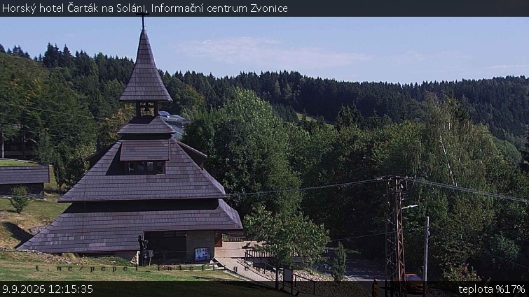 Horský hotel Čarták na Soláni - Informační centrum Zvonice - 9.9.2026 v 12:15