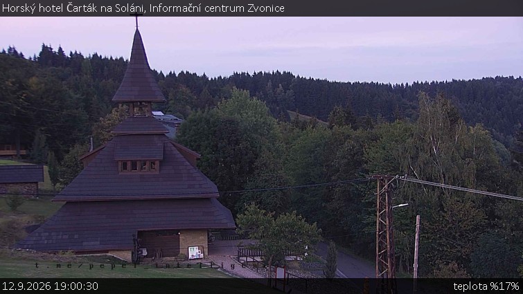 Horský hotel Čarták na Soláni - Informační centrum Zvonice - 12.9.2026 v 19:00