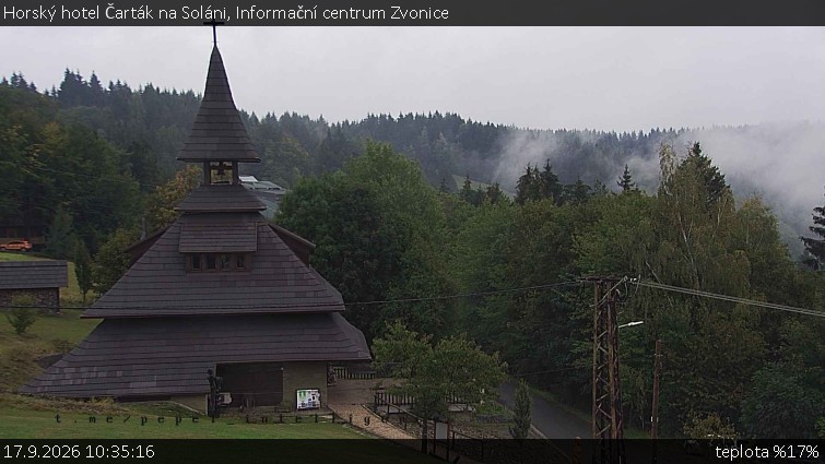 Horský hotel Čarták na Soláni - Informační centrum Zvonice - 17.9.2026 v 10:35