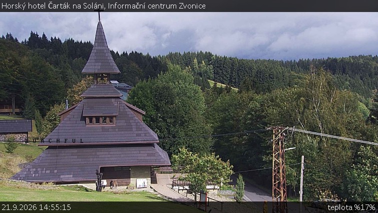 Horský hotel Čarták na Soláni - Informační centrum Zvonice - 21.9.2026 v 14:55