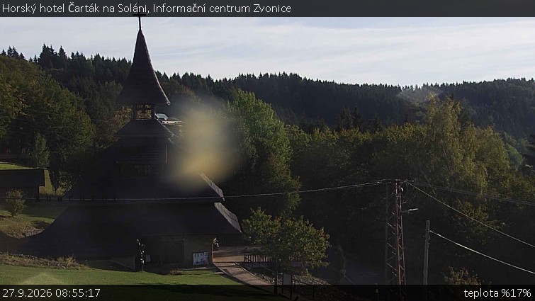 Horský hotel Čarták na Soláni - Informační centrum Zvonice - 27.9.2026 v 08:55