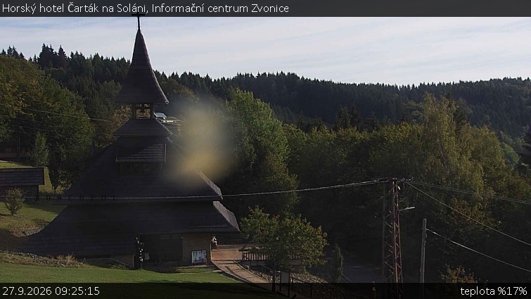Horský hotel Čarták na Soláni - Informační centrum Zvonice - 27.9.2026 v 09:25