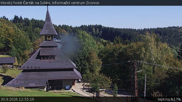 Horský hotel Čarták na Soláni - Informační centrum Zvonice - 30.9.2026 v 12:55