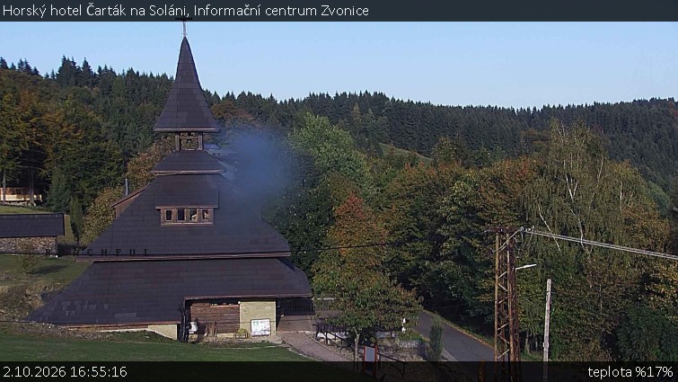 Horský hotel Čarták na Soláni - Informační centrum Zvonice - 2.10.2026 v 16:55