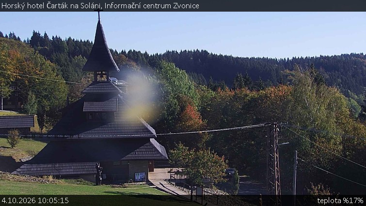 Horský hotel Čarták na Soláni - Informační centrum Zvonice - 4.10.2026 v 10:05
