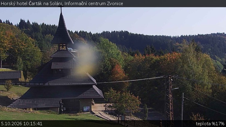 Horský hotel Čarták na Soláni - Informační centrum Zvonice - 5.10.2026 v 10:15