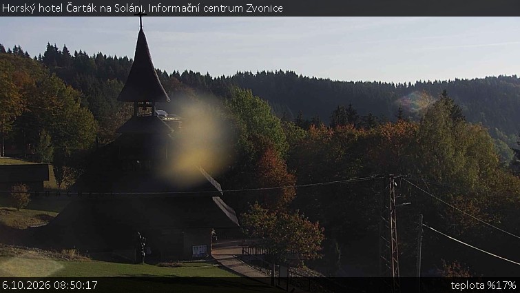 Horský hotel Čarták na Soláni - Informační centrum Zvonice - 6.10.2026 v 08:50