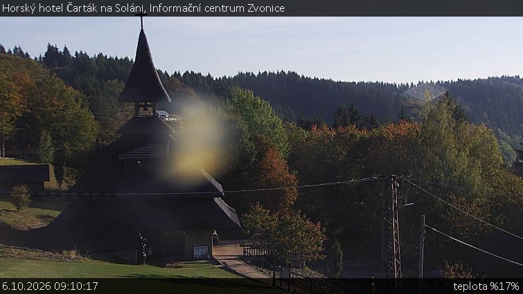 Horský hotel Čarták na Soláni - Informační centrum Zvonice - 6.10.2026 v 09:10