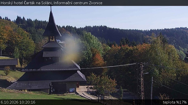 Horský hotel Čarták na Soláni - Informační centrum Zvonice - 6.10.2026 v 10:20