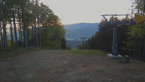 Skiareál - Skipark Filipovice - Horní stanice Lanové dráhy - 9.5.2025 v 05:45