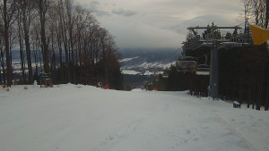 Skiareál - Skipark Filipovice - Horní stanice Lanové dráhy - 14.1.2026 v 08:45 Skiareál - Skipark Filipovice - Horní stanice Lanové dráhy - 14.1.2026 v 08:45