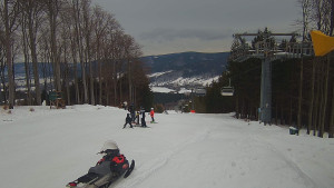 Skiareál - Skipark Filipovice - Horní stanice Lanové dráhy - 14.1.2026 v 13:15