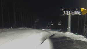 Skiareál - Skipark Filipovice - Horní stanice Lanové dráhy - 14.1.2026 v 17:15