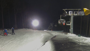 Skiareál - Skipark Filipovice - Horní stanice Lanové dráhy - 14.1.2026 v 18:45