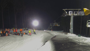 Skiareál - Skipark Filipovice - Horní stanice Lanové dráhy - 14.1.2026 v 19:45