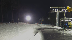 Skiareál - Skipark Filipovice - Horní stanice Lanové dráhy - 14.1.2026 v 20:45