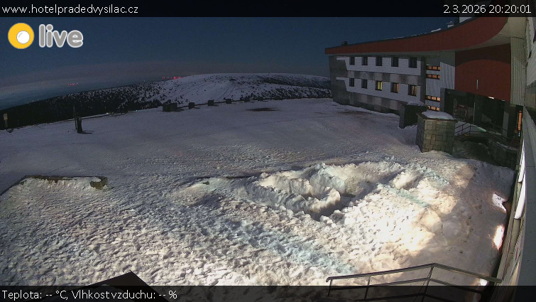 Praděd - Vysílač - Praděd - Vysílač - Hlavní vchod - 2.3.2026 v 20:20