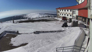 Praděd - Vysílač - Praděd - Vysílač - Hlavní vchod - 3.4.2026 v 08:55