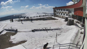 Praděd - Vysílač - Praděd - Vysílač - Hlavní vchod - 3.4.2026 v 11:00