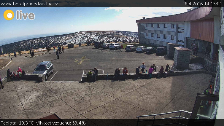 Praděd - Vysílač - Praděd - Vysílač - Hlavní vchod - 18.4.2026 v 14:15