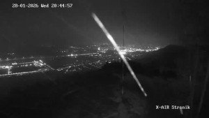 Město Žilina - Vrch Straník - 28.1.2026 v 20:45