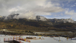 Ski Hauser Kaibling - Dolní stanice lanovky - 13.2.2026 v 09:30