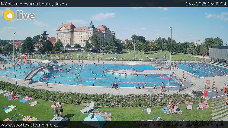 Městská plovárna Louka - Bazén - 15.8.2025 v 15:00