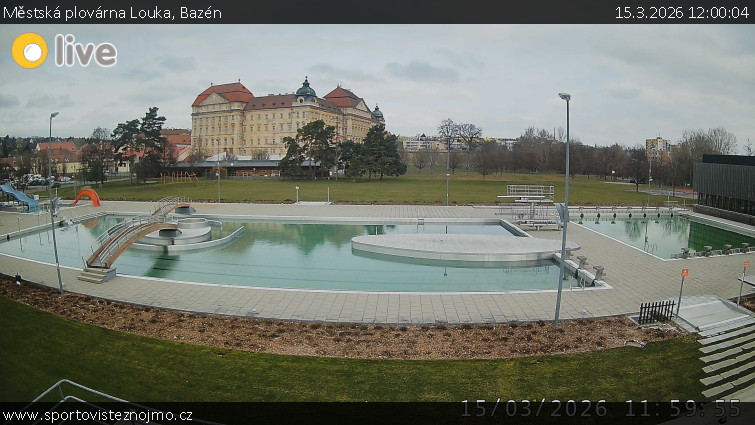 Městská plovárna Louka - Bazén - 15.3.2026 v 12:00