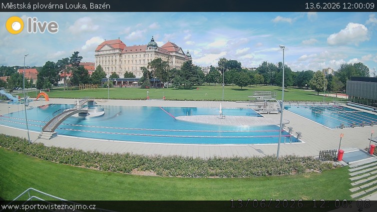 Městská plovárna Louka - Bazén - 13.6.2026 v 12:00