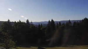 Horský hotel Čarták na Soláni - Panorama Javorníků - 3.7.2025 v 06:55