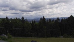 Panorama of the Javorníky Mountains
