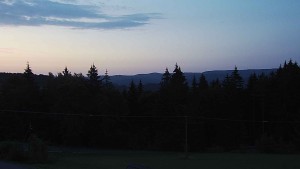 Čarták Berghotel in Soláň - Panorama der Javorníky-Berge - 31.7.2026 v 04:55 Čarták Berghotel in Soláň - Panorama der Javorníky-Berge - 31.7.2026 v 04:55