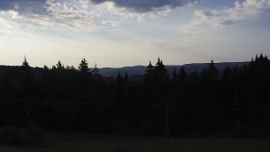 Čarták Berghotel in Soláň - Panorama der Javorníky-Berge - 31.7.2026 v 06:55 Čarták Berghotel in Soláň - Panorama der Javorníky-Berge - 31.7.2026 v 06:55