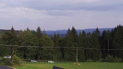 Panorama der Javorníky-Berge