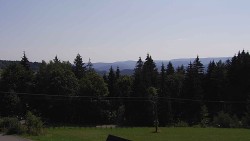 Panorama of the Javorníky Mountains