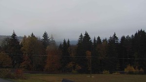 Čarták Berghotel in Soláň - Panorama der Javorníky-Berge - 30.10.2026 v 08:55 Čarták Berghotel in Soláň - Panorama der Javorníky-Berge - 30.10.2026 v 08:55
