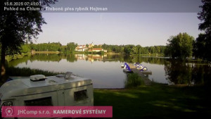 Městys Chlum u Třeboně - Rybník Hejtman - 15.6.2025 v 07:45