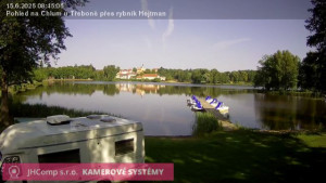 Městys Chlum u Třeboně - Rybník Hejtman - 15.6.2025 v 08:45
