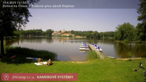 Městys Chlum u Třeboně - Rybník Hejtman - 15.6.2025 v 13:15