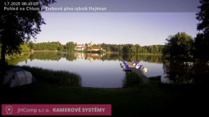 Městys Chlum u Třeboně - Rybník Hejtman - 1.7.2025 v 06:45