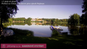 Městys Chlum u Třeboně - Rybník Hejtman - 1.7.2025 v 07:45