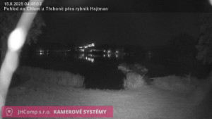 Městys Chlum u Třeboně - Rybník Hejtman - 15.8.2025 v 04:45