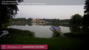 Městys Chlum u Třeboně - Rybník Hejtman - 15.8.2025 v 05:45