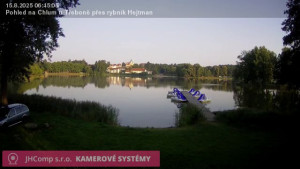 Městys Chlum u Třeboně - Rybník Hejtman - 15.8.2025 v 06:45