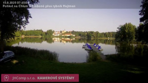 Městys Chlum u Třeboně - Rybník Hejtman - 15.8.2025 v 07:45